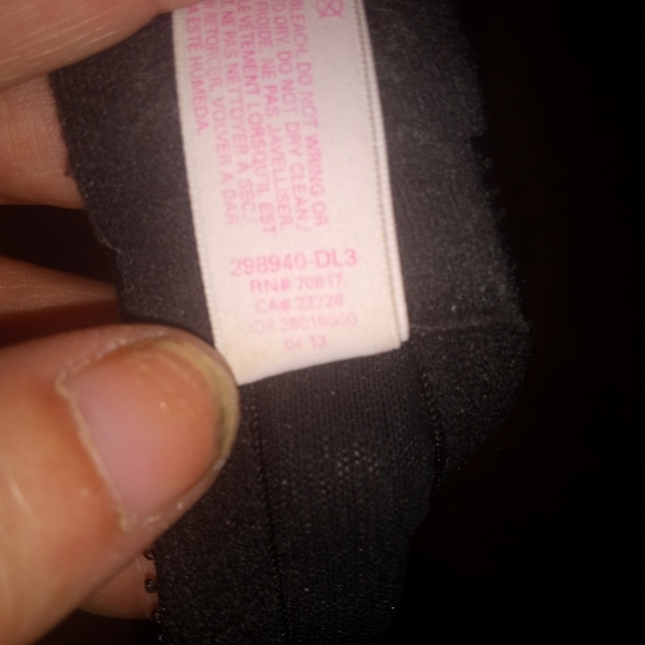 Victoria's Secret Unlined Lace Demi Bra 36D Black - Picture 5 of 7